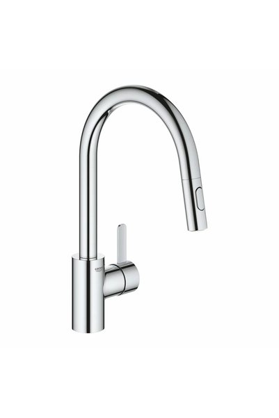 Grohe Eurosmart Cosmopolitan Baterie de bucătărie cu duș extractibil, Crom lu...