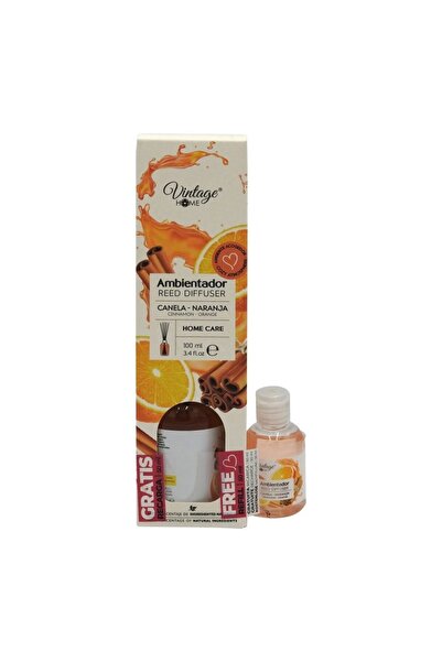 Mikado Room Air Freshener with Diffuser, Mikado, 50 ml Orange Cinnamon, 100 ml