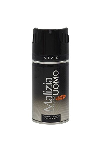 Malizia Deodorant, Malizia, 150 ml Men Silver