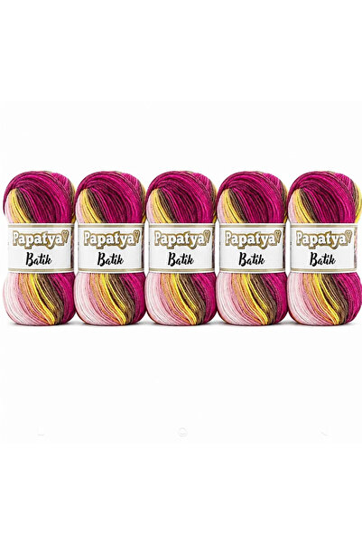 Lady Yarn Papatya Batik Akrilik 5'li Paket 554-32