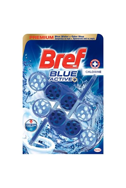 Bref Odorizant WC, Bref, Bile 2 X 50 g Blue Aktiv Chlorine