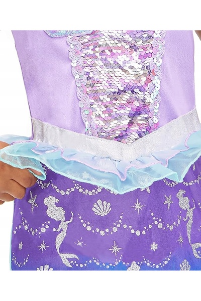 NO BRAND Costum de carnaval rochie de sirenă din basm andkali r.110