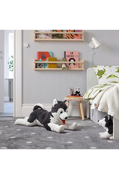 NO BRAND Livlig Piesek Jucărie de pluș Husky, Ursuleț de pluș, Companion de î...
