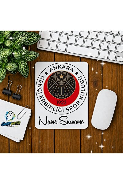 Ghostbastır Design Kişiye Özel Gençlerbirliği Spor Baskılı Oyuncu Mousepad 0153