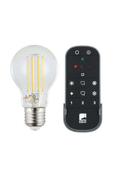 Eglo Έξυπνη λάμπα LED για ντουί E27 και σχήμα A60 Λευκό Κωδικός: 12255