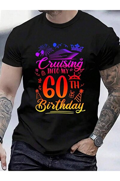 799 100% Cotton Cruising Into My 60 Year Old Birthday Cruise 60th Bday Party ...