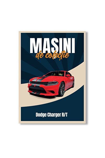 WELLY Sigilat- Dodge Charger R/T- Nr. 68- Mașini de Colecție 2023- Scara 1/60