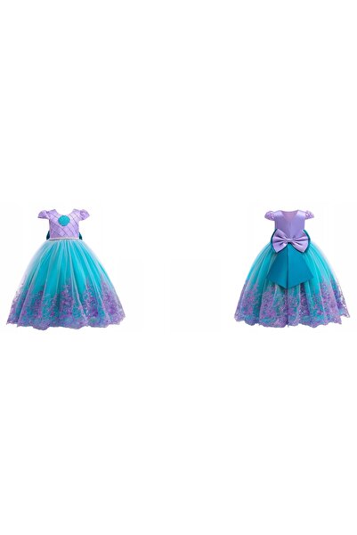 NO BRAND Costum de carnaval Sirenetă Ariel 140/146