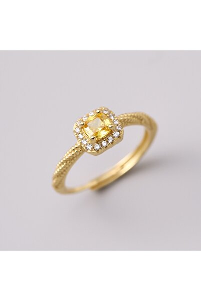 NO BRAND Inel argint 925 cu Zirconia, inele aurii, inele argint reglabile