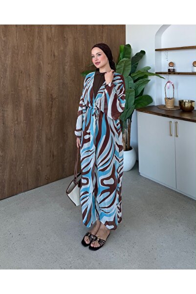 Adalenna Moda Uzun Şifon Şık Pareo