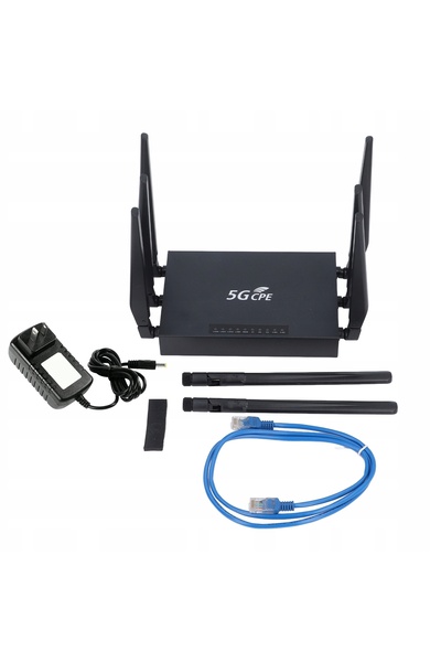 NO BRAND Router 5G CPE cu slot pentru cartela SIM, rețea WiFi 6 dual-band de ...