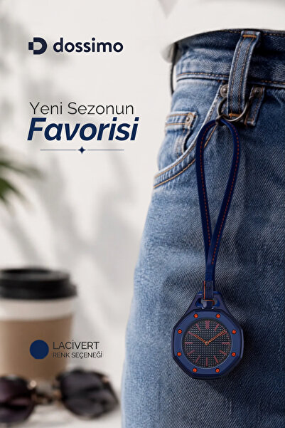 Dossimo ساعة Boyol Pop Bag Charm للجنسين، إكسسوارات D-Sport باللون الأزرق الد...