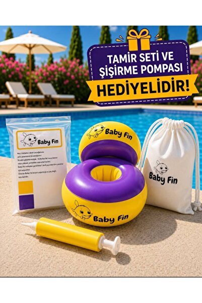 babyfin Baby Fin Başlangıç Seviye Yüzme Kolluk | Süngerli Deniz Kolluğu Tamir...