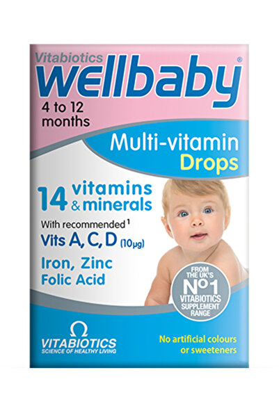 Vitabiotics Wellkid Wellkid Baby Drops, 30 Ml