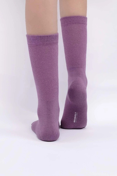 Mısırlı Women's 10% Silver Mineral Content Socks Purple