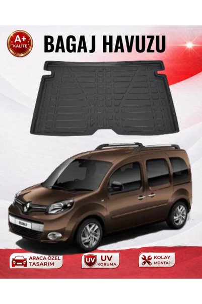 MODxAUTO Renault Kangoo Multix Combi 2017-2022 3D Bagaj Havuzu PREMIUM A+