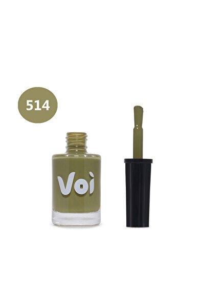 VOI طلاء أظافر رقم. 514 - أخضر زيتوني