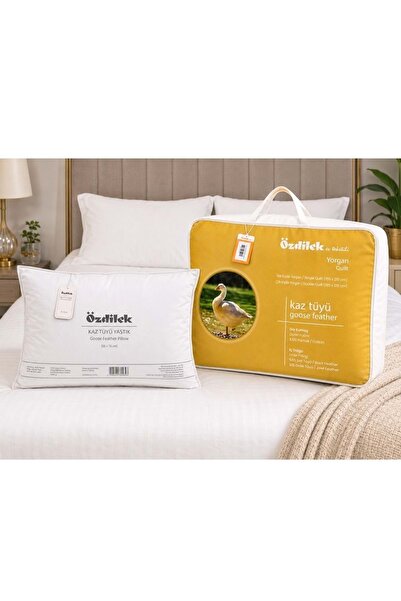 Özdilek 1 Goose down Duvet + 1 Goose down Pillow (Single Set)