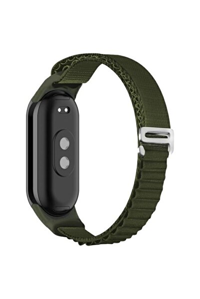 Beline Curea din nailon Alpine pentru Xiaomi Mi Band 10/9/8 - Verde