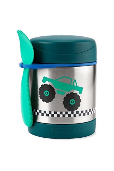 Skip Hop Termos pentru copii, Skip Hop, Monster Truck, 325ml, Verde, 8.3x11.5...
