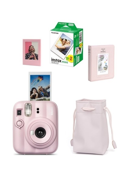 Fujifilm Instax Mini 13 Fotoğraf Makinesi-20'li Film-Büzgülü Kılıf-64lü Albüm...