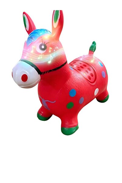 happyworld2026 Calut de sarit gonflabila, Jumping Donkey, Cu sunete si lumini...