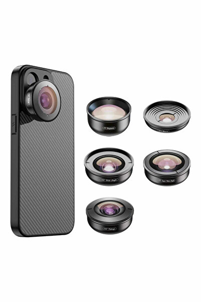 APEXEL 4K Prosfesyonel 5'i 1 Arada Lens Kiti