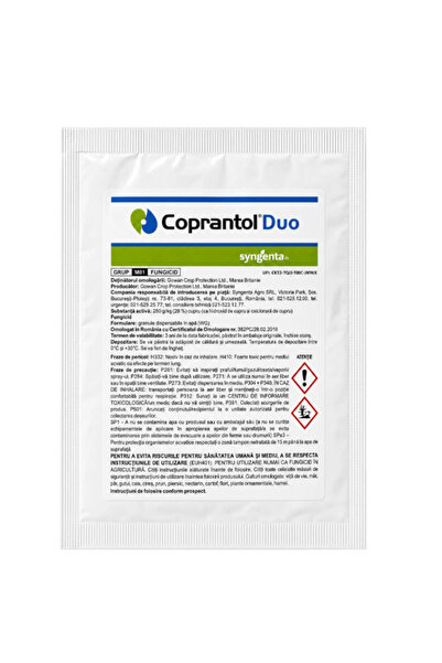 SYNGENTA Fungicid Coprantol Duo – Cupru 280 g/kg (Hidroxid + Oxiclorură) – Ma...