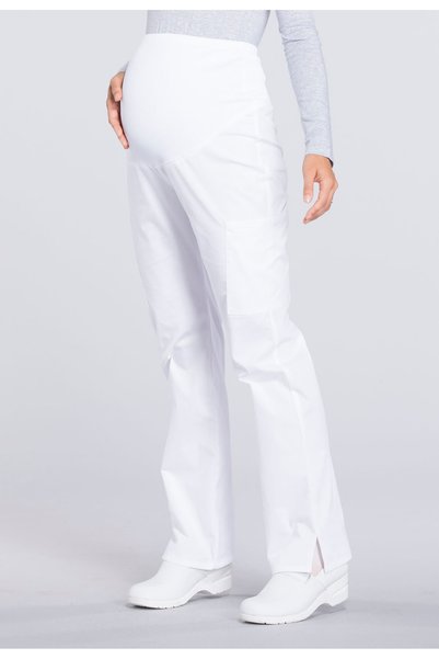 Cherokee Ww220 Maternity Scrubs Pants – Imported, Flexible Abdominal Panel, Comfortable Cut Doctor/Nurse Bottoms