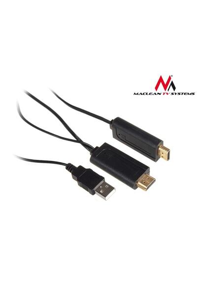 Maclean Energy Cablu HDMI 305m Optic v1.4 HD 4K 3D HQ HYBRID Maclean