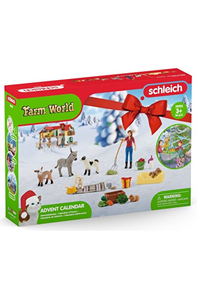 SCHLEICH NORTH AMERICA Calendar de Advent Schleich Farm World 2024 cu figurin...