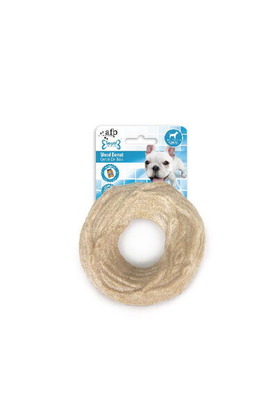 Afp Concepta Dental Chews - Wooden Teething Toy (35314) Donut with Peanut