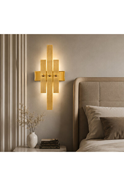 TT AYDINLATMA Tt043-3Çubuk-Sr (with Yellow Light Led) Striped Profile 3 Bar Y...