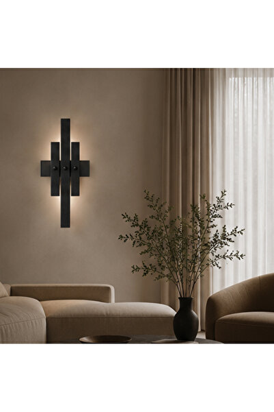 TT AYDINLATMA Tt043-3Çubuk-Sy (with Yellow Light Led) Striped Profile 3 Bar M...