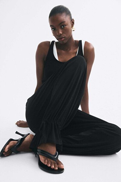 H&M Tie-detail balloon trousers