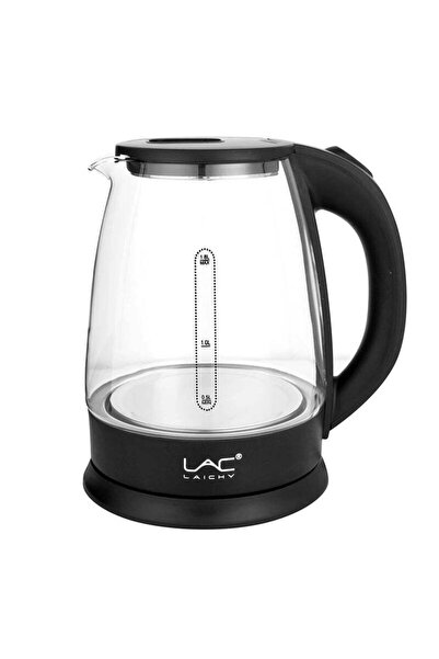 Generic Brand Clear Glass Electric Water Kettle with Water Scale Mark, Food S...