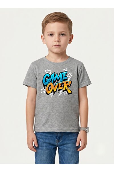 Babyqlo Game Over Printed tee for boys