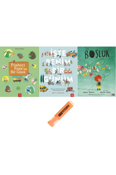 Redhouse Kidz Yayınları Postacı Fare'nin Bir Günü + İşte Benim Bir Günüm + Bo...