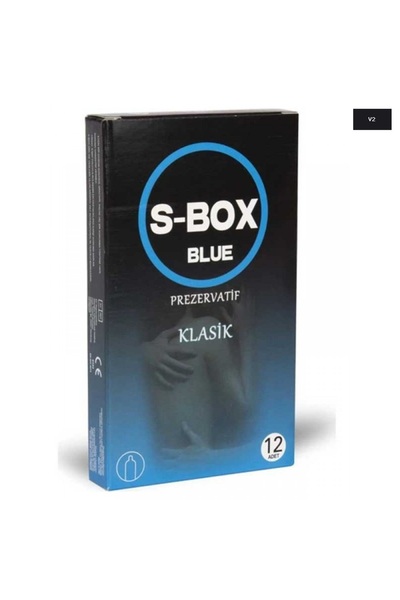 SBOX S-Box Klasik Prezervatif 12li Paket Özenli Tasarım V2 Yeni Üretim