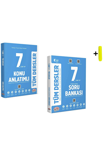 Editör Yayınevi Editör 7. Sınıf Tüm Dersler Maarif Model Konu Anlatımlı Ve So...