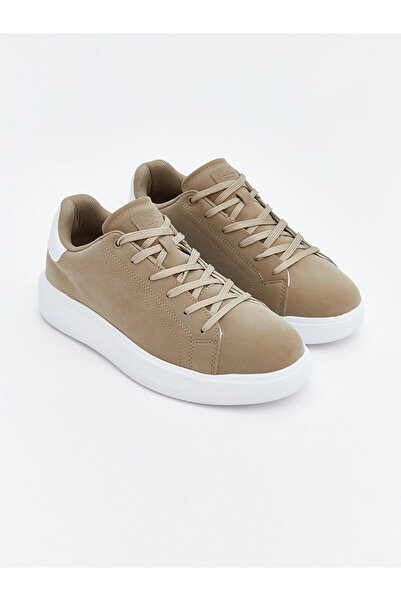 LC Waikiki Lcw Steps Beige Lace-Up Men's Sneakers