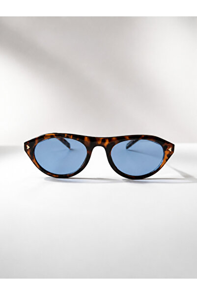 PİYESBOUTİQUE Azra Women's Cat Eye Sunglasses, Uv Protection, Retro Vintage D...