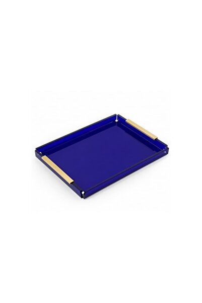 i love home glass Premium Brass Detailed Small Tray