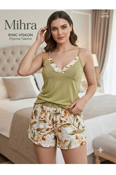 Mihra Women's Suspender Pajama Set with Shorts
