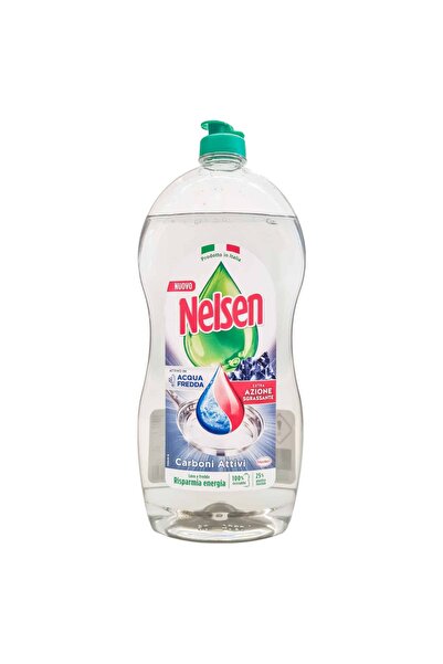Nelsen Activated Carbon Dish Detergent Imported from Italy, 850ml, Deep Clean...