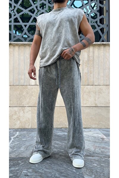 PEERLESS STORE Acid Washed Extra Loose Tracksuit