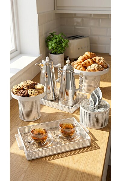 Generic A complete modern hospitality set – consisting of a tea and coffee th...