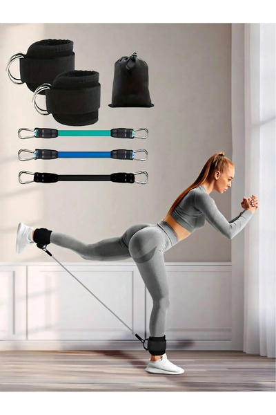 HEPİTOP 5-Pack Ankle Resistance Bands