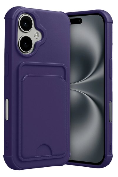 New Face Aconcept iPhone 17 Kelvin Silicone with Business Card Holder - (6511...