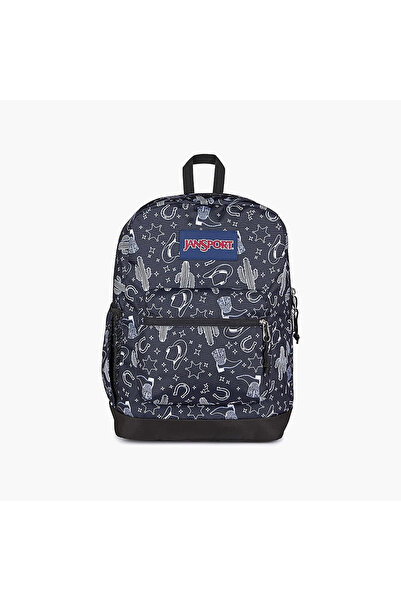 Jansport Printed Backpack with Laptop Sleeve - 26 Ltr